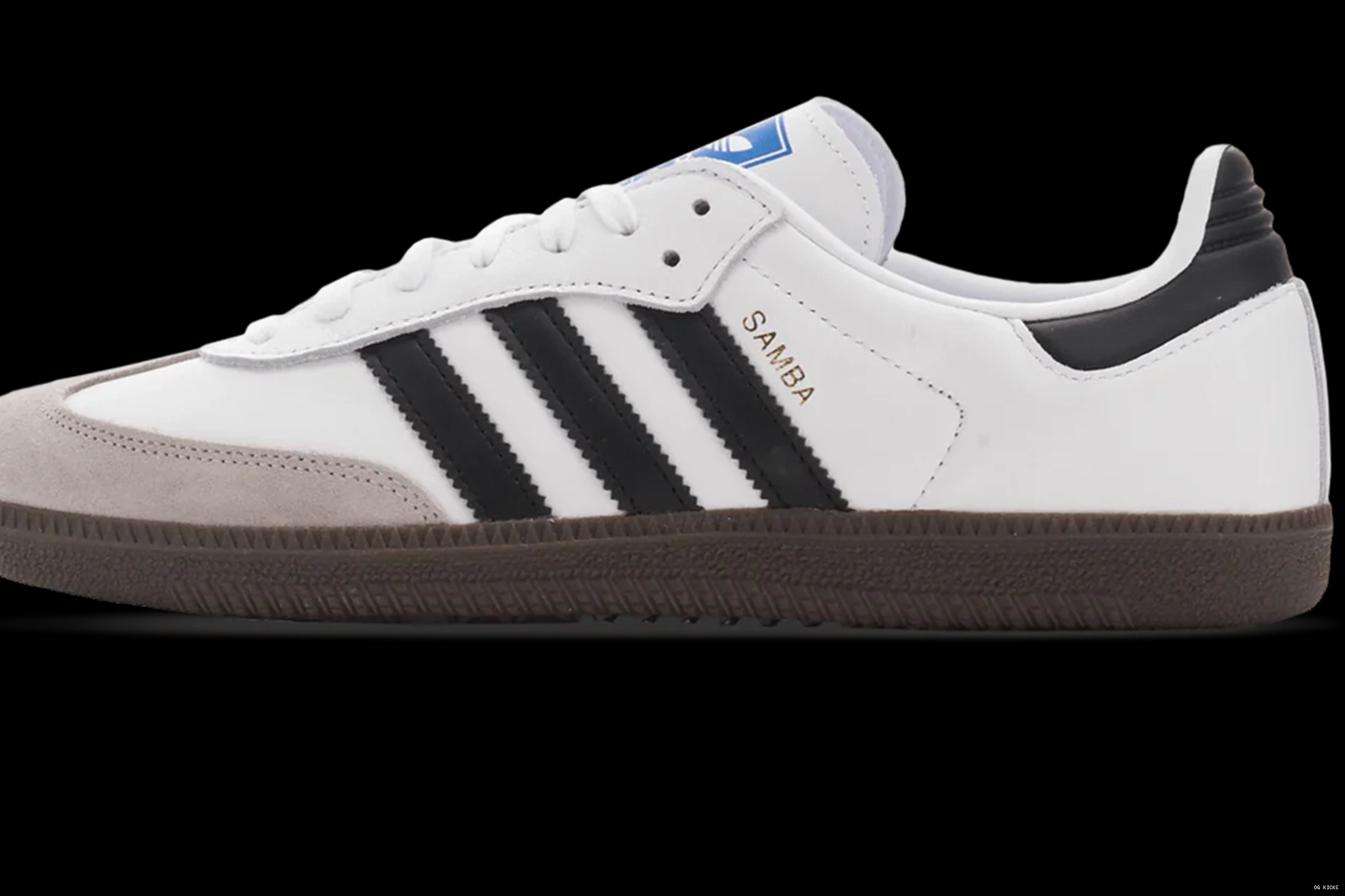 'White OG Black Samba Gum' adidas 0717